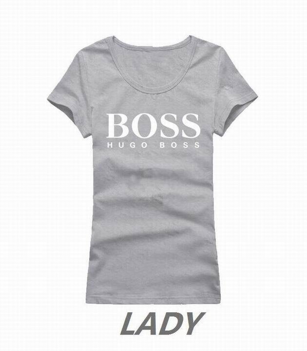 BOSS short round collar T woman S-XL-032